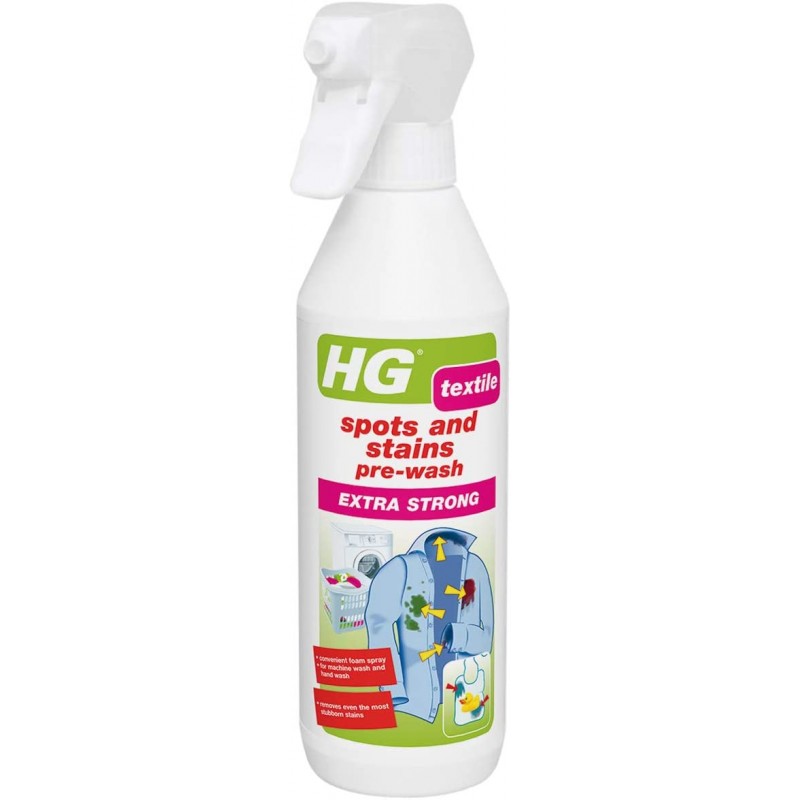 HG Spots And Stains Pre-Wash Spray Extra Strong 0.5L 