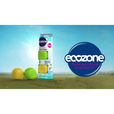 Ecozone soften clothes & reduce drying time - dryer cubes