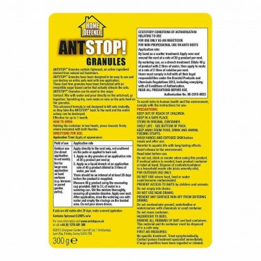 Home Defence® Ant Stop!® Granules™ 300G
