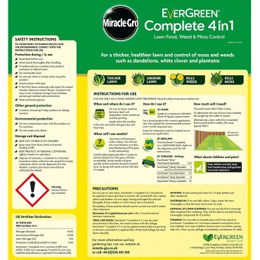 Miracle-Gro® EverGreen® Complete 4 in 1 3.5kg