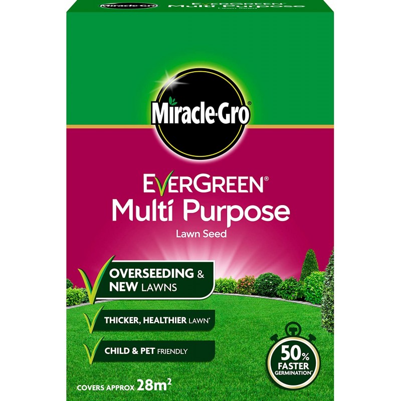 Miracle-Gro® EverGreen® Multi Purpose Lawn Seed 840g