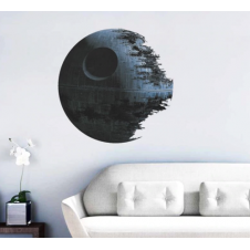 wall sticker 3d DIY Death Star Star Wars Decal Vinyl Art Mural Removable Home Decor