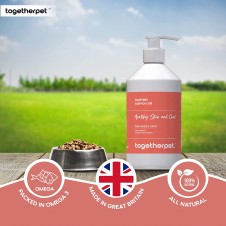 Togetherpet SCOTTISH SALMON OIL (1000ml) For Dogs, Cats, Horses & Pets – 100% Natural Supplement Packed with Omega 3 – Pure Fish Oil for Itchy Skin, Natural Coat, Hip Joint & Brain Health