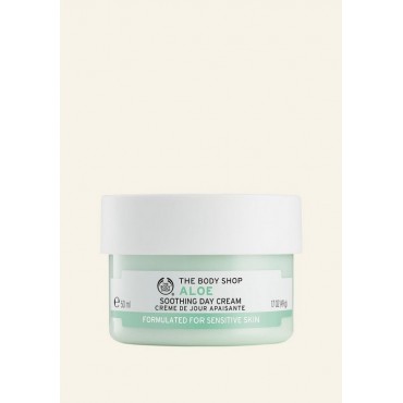 The Body Shop Aloe Soothing Day Cream Formulated For Sensitive Skin 49g