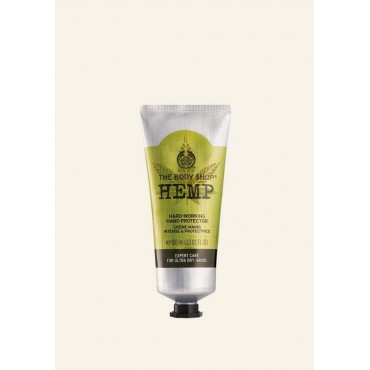 The Body Shop Hemp Hand Protector 24HR Hard- Working Hydration For Ultra Hands 100ml 