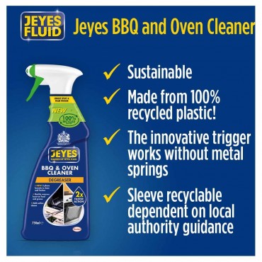 Jeyes BBQ & Oven Cleaner Spray 750ml
