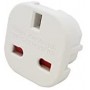 Travel Adapter Plug (UK TO US/AUS/CANADA, White)