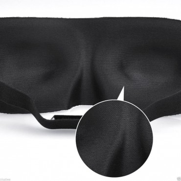 Padded Blindfold 3D Eye Mask Soft Travel Sleep Rest 3D Eye Shade Sleeping