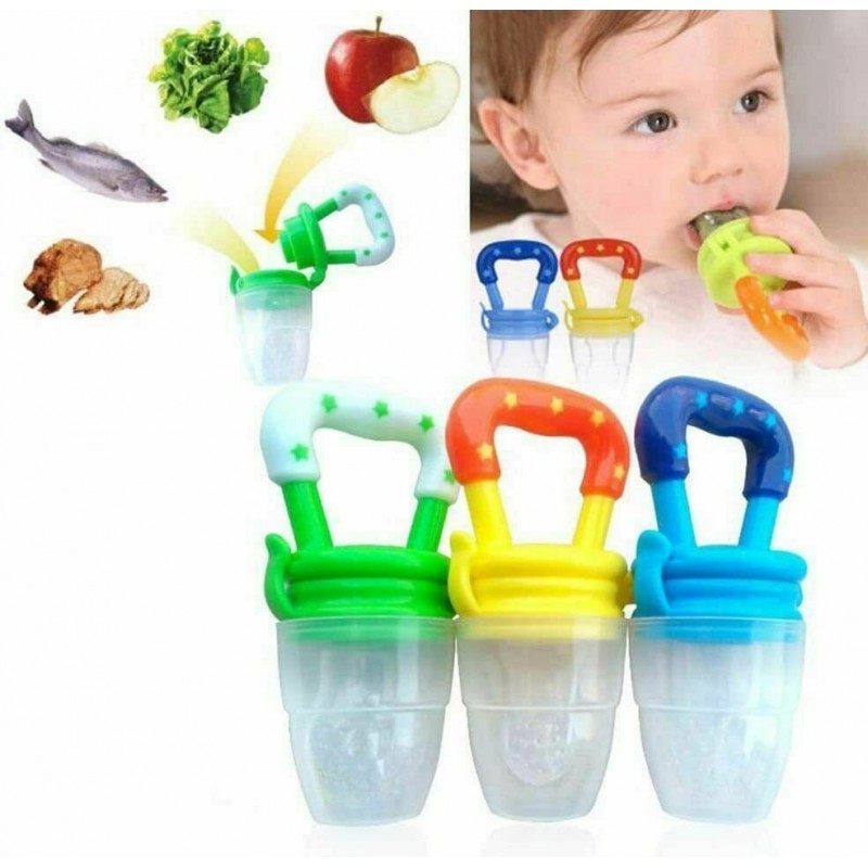 Baby Feeding Dummy Nibbles Weaning Nutrition Pacifier Fresh Food Fruit Feeder