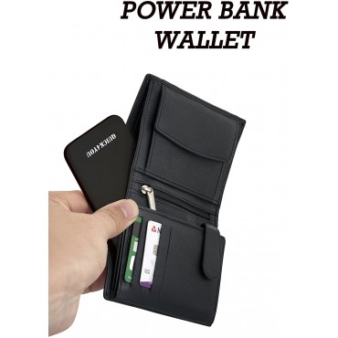 Power Bank 4000mAh, Credit Card Size Pocket,Wallet Power Bank with Built-In Micro USB & 1 port output Fast charging