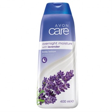 Avon care Lavender Overnight Moisture Body Lotion 400 ml