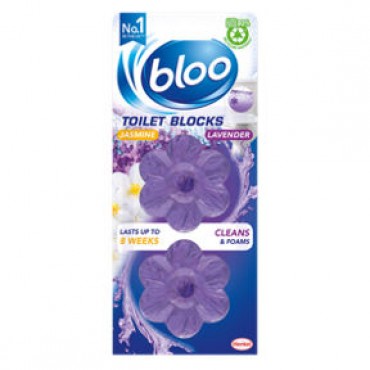 Bloo Flowers Jasmin & Violet  Purple Water  2X38g