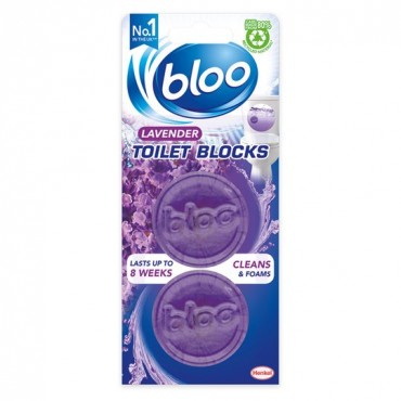 Bloo In Cistern Purple (Violet)  , 2 x 38g  