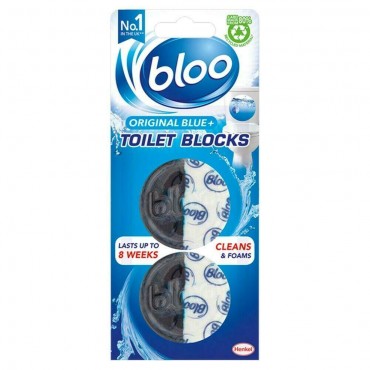 Bloo In Cistern Clear Water Ice Bleach 2 x 48g