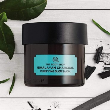 The Body Shop Spa of the World Himalayan Charcoal  Purifying Glow Mask, 75ml 