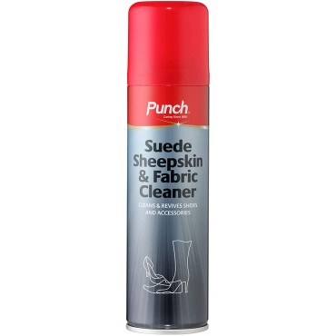 Punch Suede, Sheepskin and Fabric Cleaner, 200 ml
